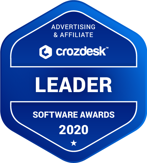 Advertising & Affiliate Software Award 2020 Leader Badge