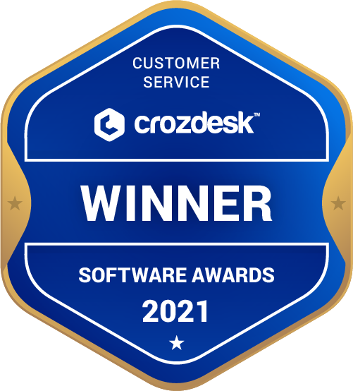 Customer Service Winner Badge