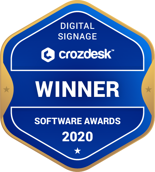 Digital Signage Winner Badge