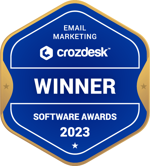 Email Marketing Winner Badge