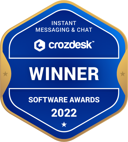 Instant Messaging & Chat Winner Badge