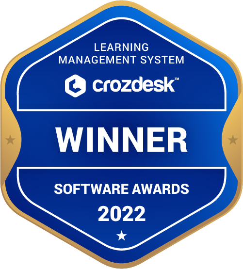 Learning Management System (LMS) Winner Badge
