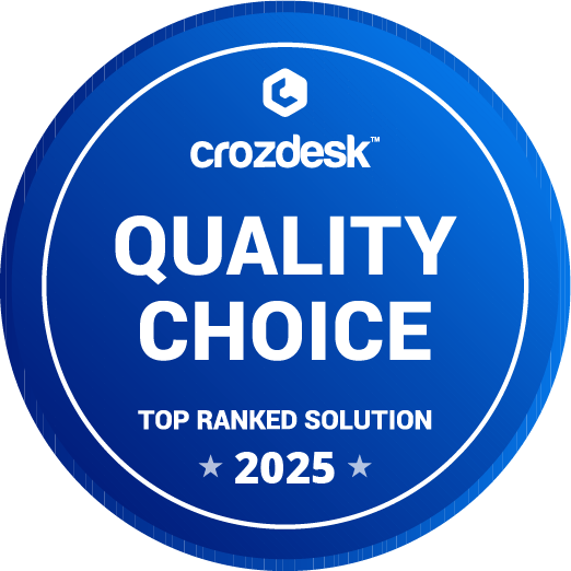 Crozdesk Happiest Users Badge