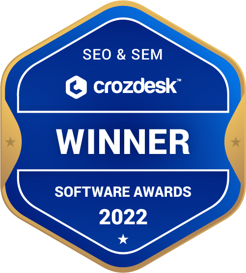 SEO & SEM Winner Badge