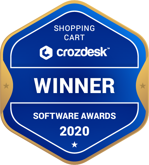 Shopping Cart Winner Badge