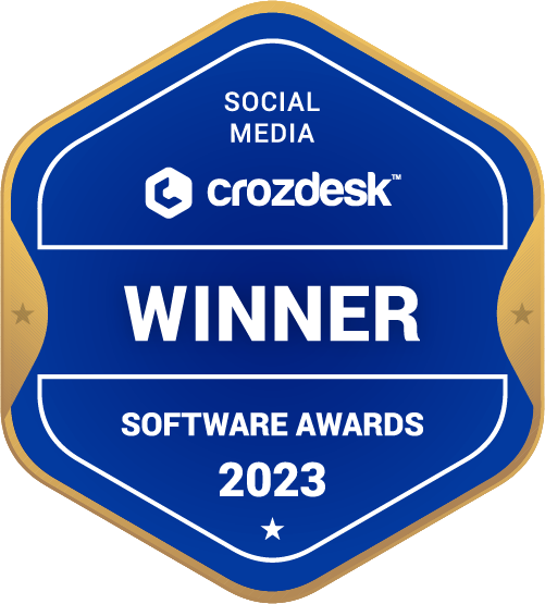 Social Media Winner Badge