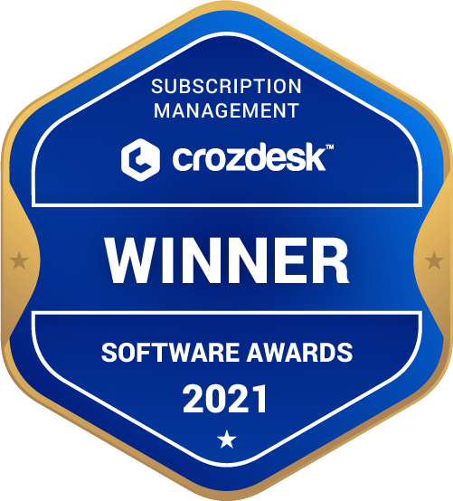 Subscription Management Winner Badge