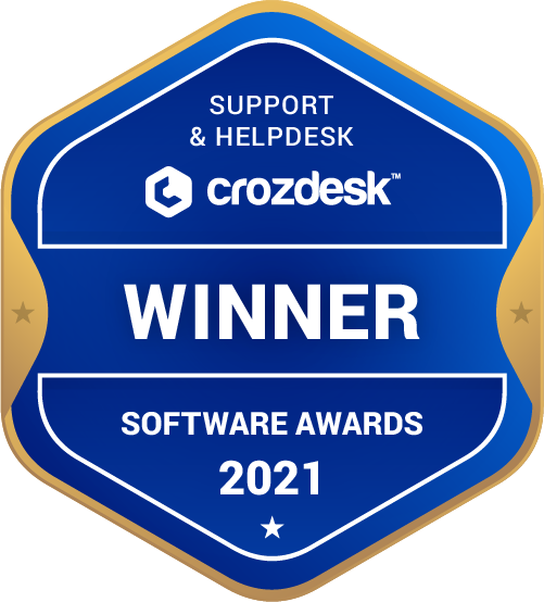 Support & Helpdesk Winner Badge