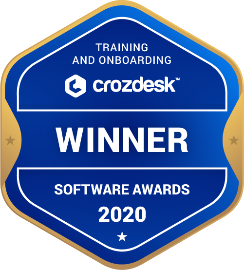 Training and Onboarding Winner Badge