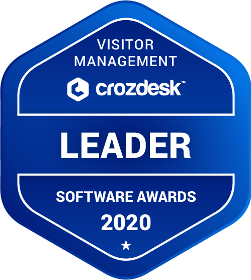 Visitor Management Software Award 2020 Leader Badge